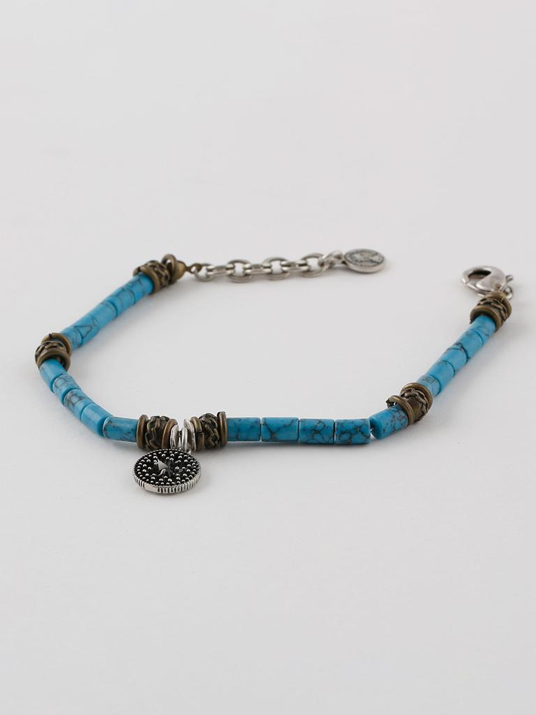 Shoveoff Svb-218 Turquoise Double Chain Bracelet