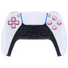 eXtremeRate Compatible with PS5 Controller Replacement R1L1R2L2 Trigger Share Option Face Full Set Button Compatible with Chrome PS5 Controller