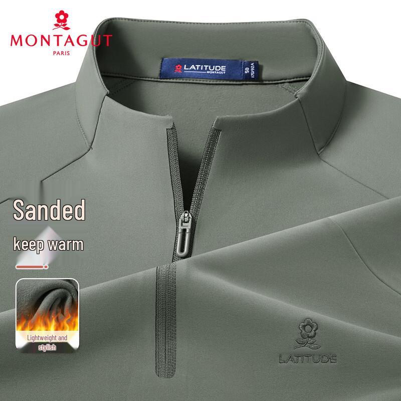 MONTAGUT Men s Brushed Long Sleeve T-Shirt 58