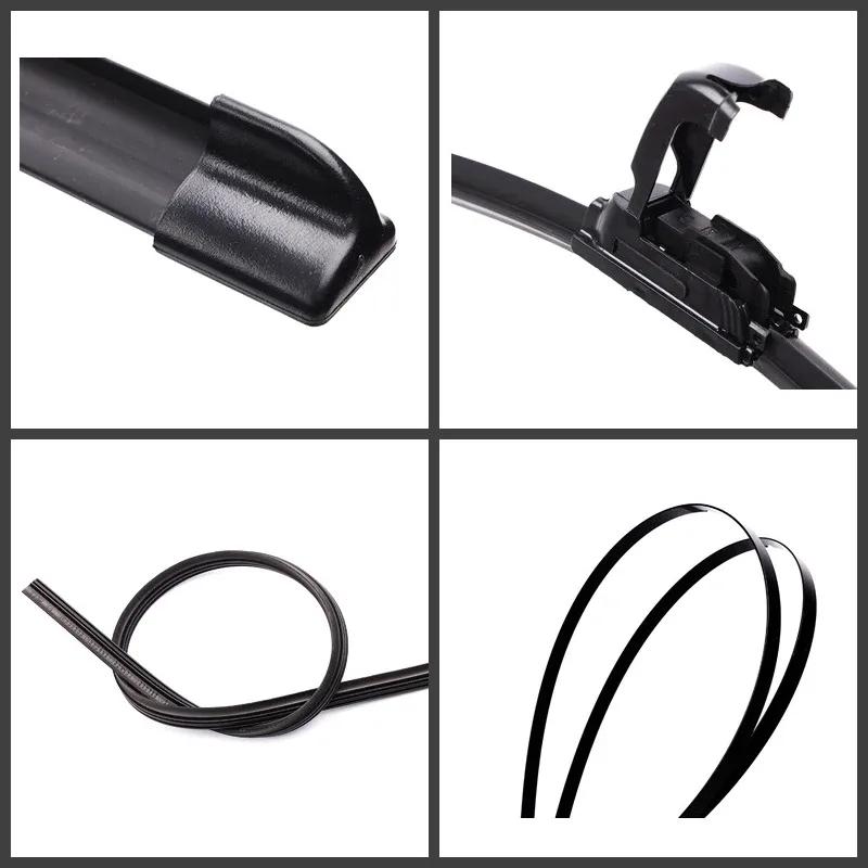 3pcs For Jeep Grand Cherokee WK2 2013- Front Rear Wiper Blades Brushes Cutter Accessories J Hook 2014 2015 2016 2017 2018