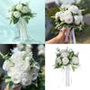 Artificial Vintage Flowers Bouquet Wedding Ceremony Bouquet Beautiful Bouquet for Bridal Shower Ceremony