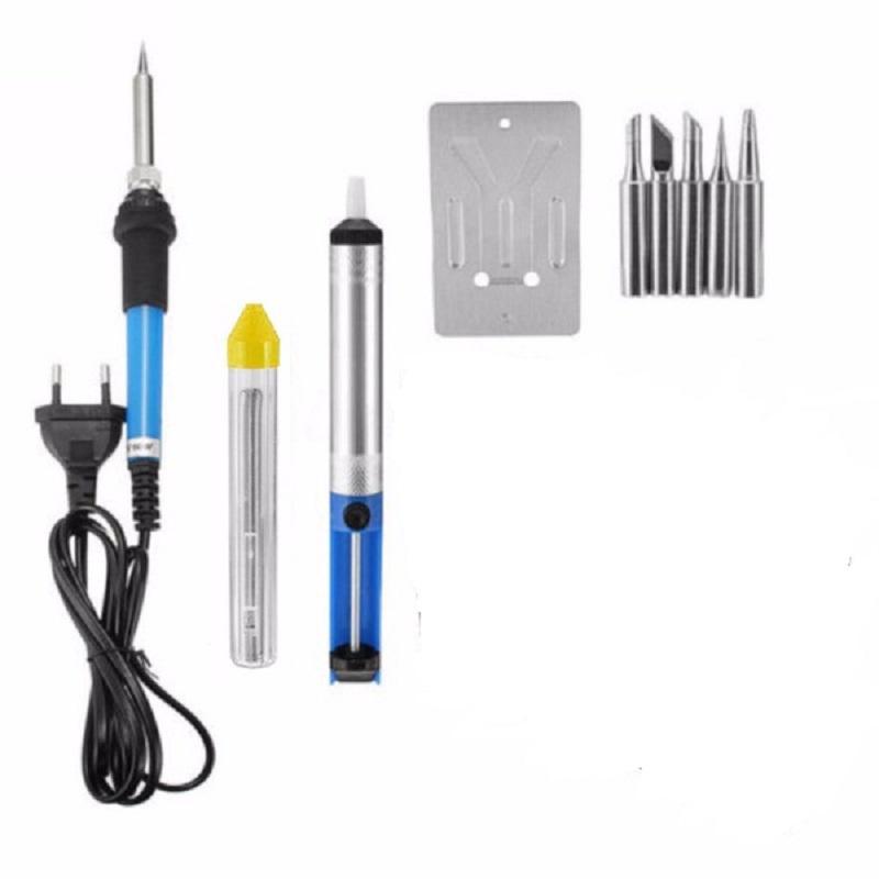 Soldering Iron Kit With Adjustable Temperature For Electronics Repair And Diy Projects