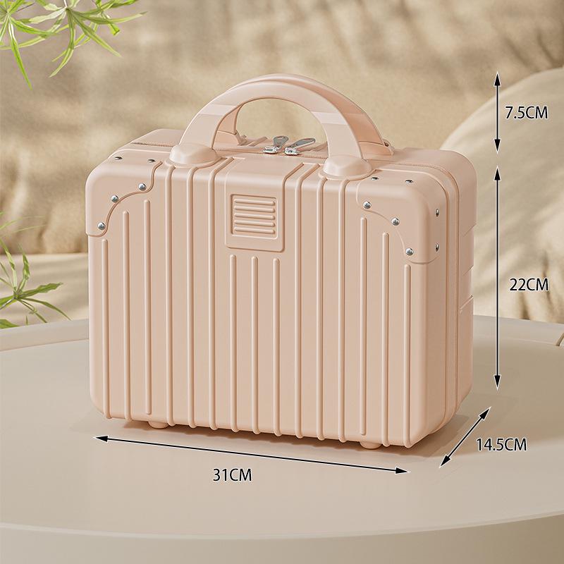 14" Women's Travel Makeup & Souvenir Box with Wheels