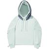 Li Ning Loose Fit Color Block Simple Casual Hoodie Women Hoodies AWDVD56-4