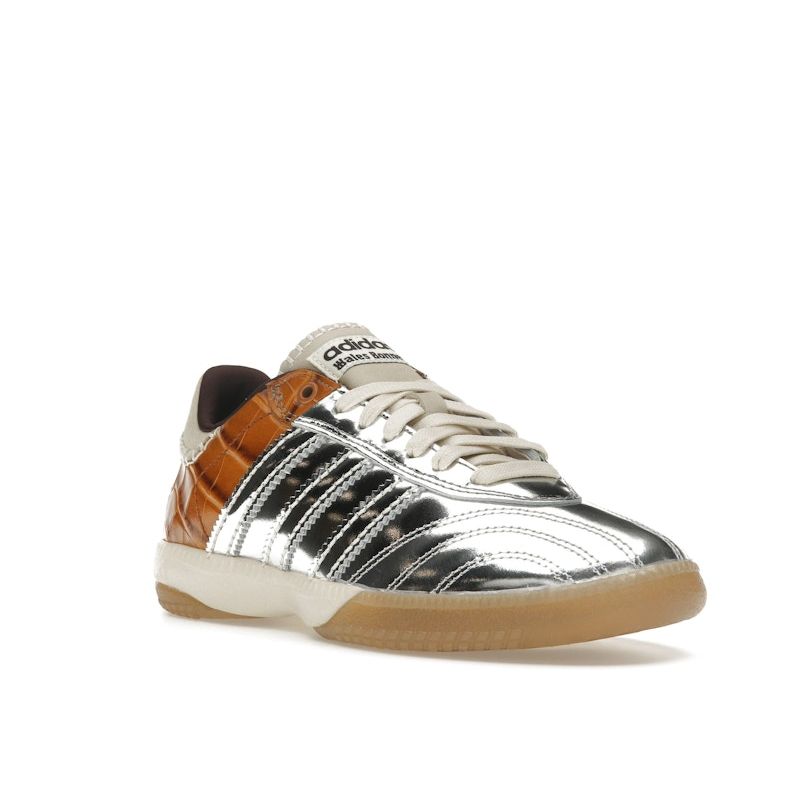 Adidas Wales Bonner X Samba Millennium Silver Metallic Easy Yellow Unisex Sneakers IH5777