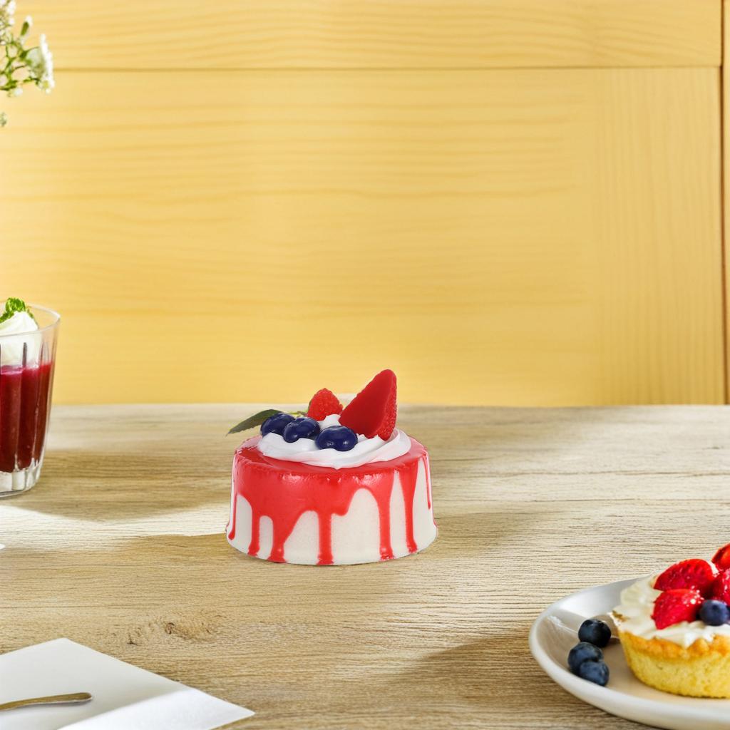 Highly Realistic Faux Birthday Cake Decoration for Cake Shop Display Photo Shoot Styling Home Bakery Wedding Celebration Prop