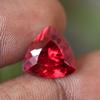 NATURAL Red Ruby CERTIFIED 8 Ct Trillion Shape Loose Gemstone For Anniversary