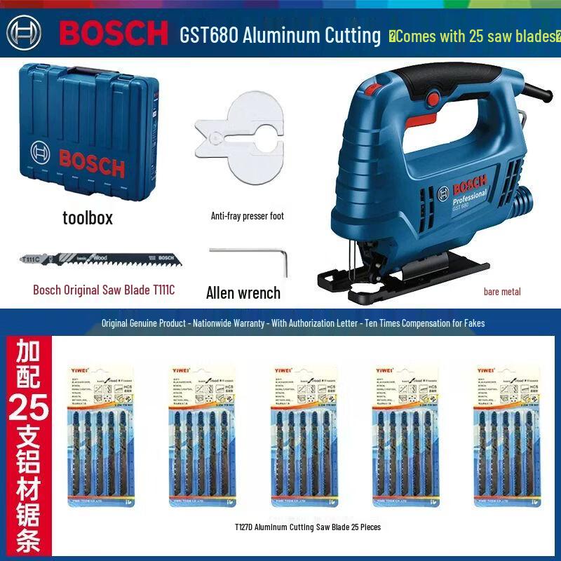Bosch GST680/750 Electric Jigsaw CN plug (adapter included)