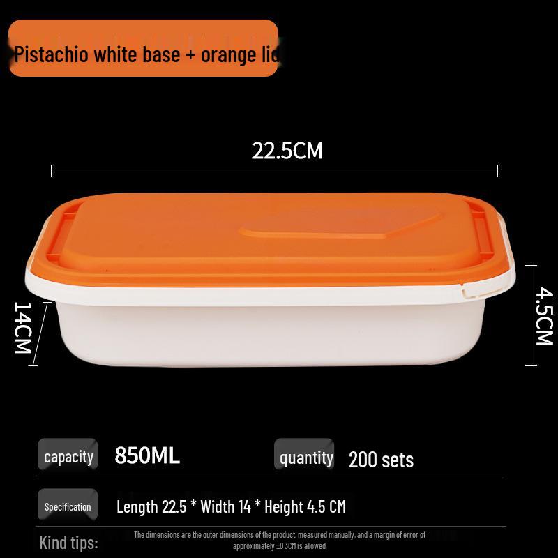 Premium Leak-Proof Grilled Fish Snack Box with Printable Logo
