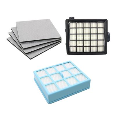 High Quality 2pcs Hepa Filter & 4pcs Motor Cotton Filter For Philips FC8134 FC8135 FC8136 FC8142 FC8146 FC8148 FC8140 FC8144