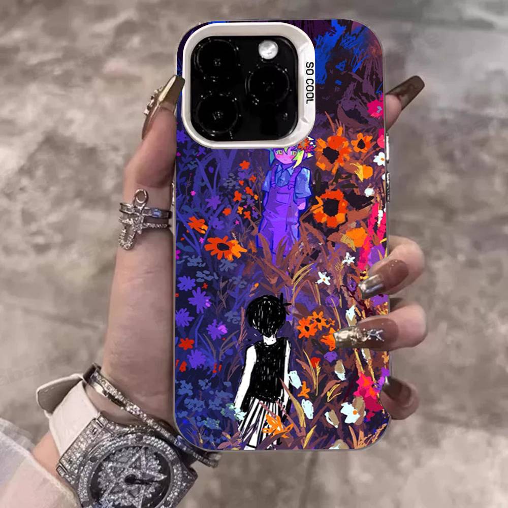 O-Omori Game Phone Cases For IPhone 17 16e 15 14 13 12 11 Plus Pro Max ProMax Colorful Covers