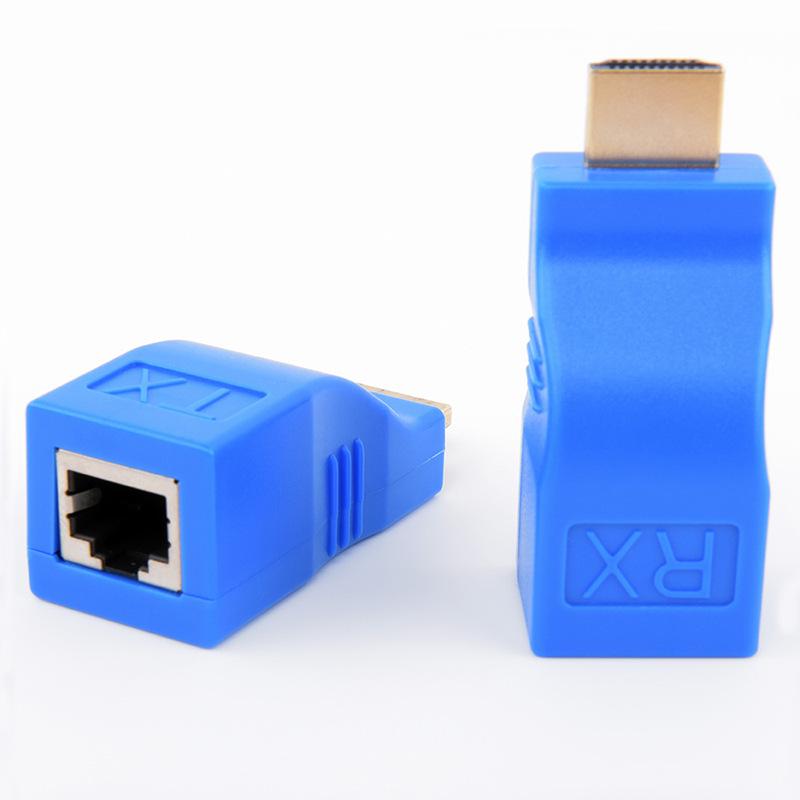 30m HDMI Extender Via RJ45 Network Cable Signal Amplifier
