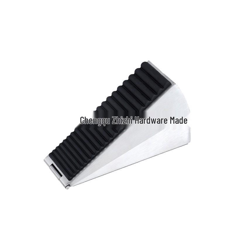 Stanzfreier verstellbarer Türstopper: Kollisionsschutz, Winddichter Türhalter mit Federdesign.