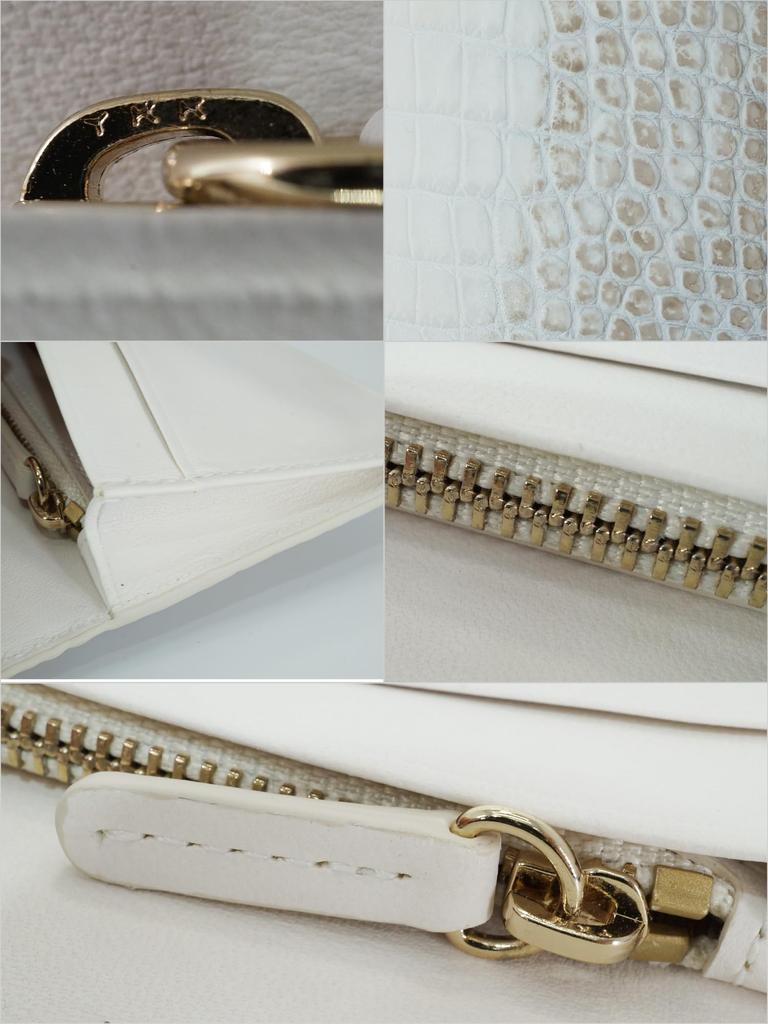 Himalayan Crocodile Long Wallet for Men and Women, Authentic Alligator Leather, Single Piece, Unrivaled, Bifold, with Coin Purse, Card Slots, Large