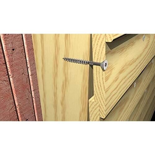 fischer power-fast ii tête fraisée tx20 bleu galvanisé 5 x 60 mm 100 vis à bois professionnelles avec homologation