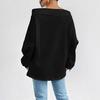 Neues Damen Locker und Lässig Kordelzug Schulterfrei Einseitig schulterfrei Top