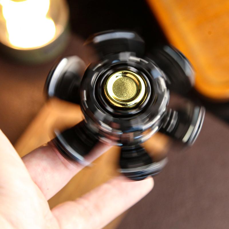 EDC Linkage Fingertip Gyro Decompression Toys Fidget Toys Hand Spinner Antistres Toys Fidget Spinner For Adult Children Gift