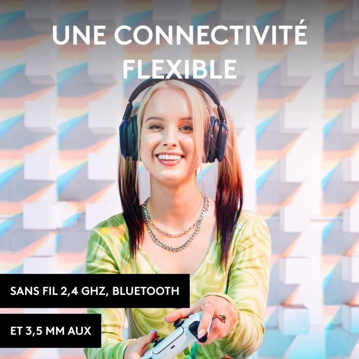 Casque gamer - Sans fil - Logitech G - A30 - PS5, PS4, PC, MAC, Mobile - Bleu marine