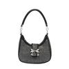 Trendy Korean Style Pu Underarm Bag For Women With Elegant Casual Look For Daily Use
