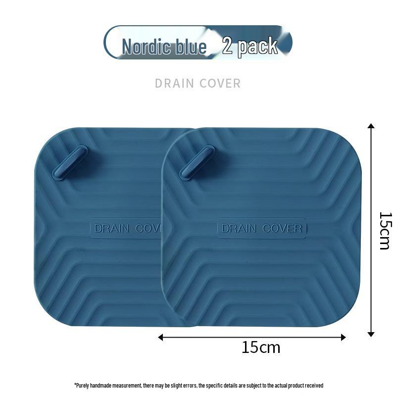 Bathroom Floor Drain Silicone Deodorizer: Odor-Proof, Insect-Proof, and Anti-Backflow Pad