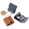 Fashion Leather Women's Chain Change Bag Multifunctional Large-capacity Mouth Gold Bag Japanese Coin Bag Creative Storage Bag