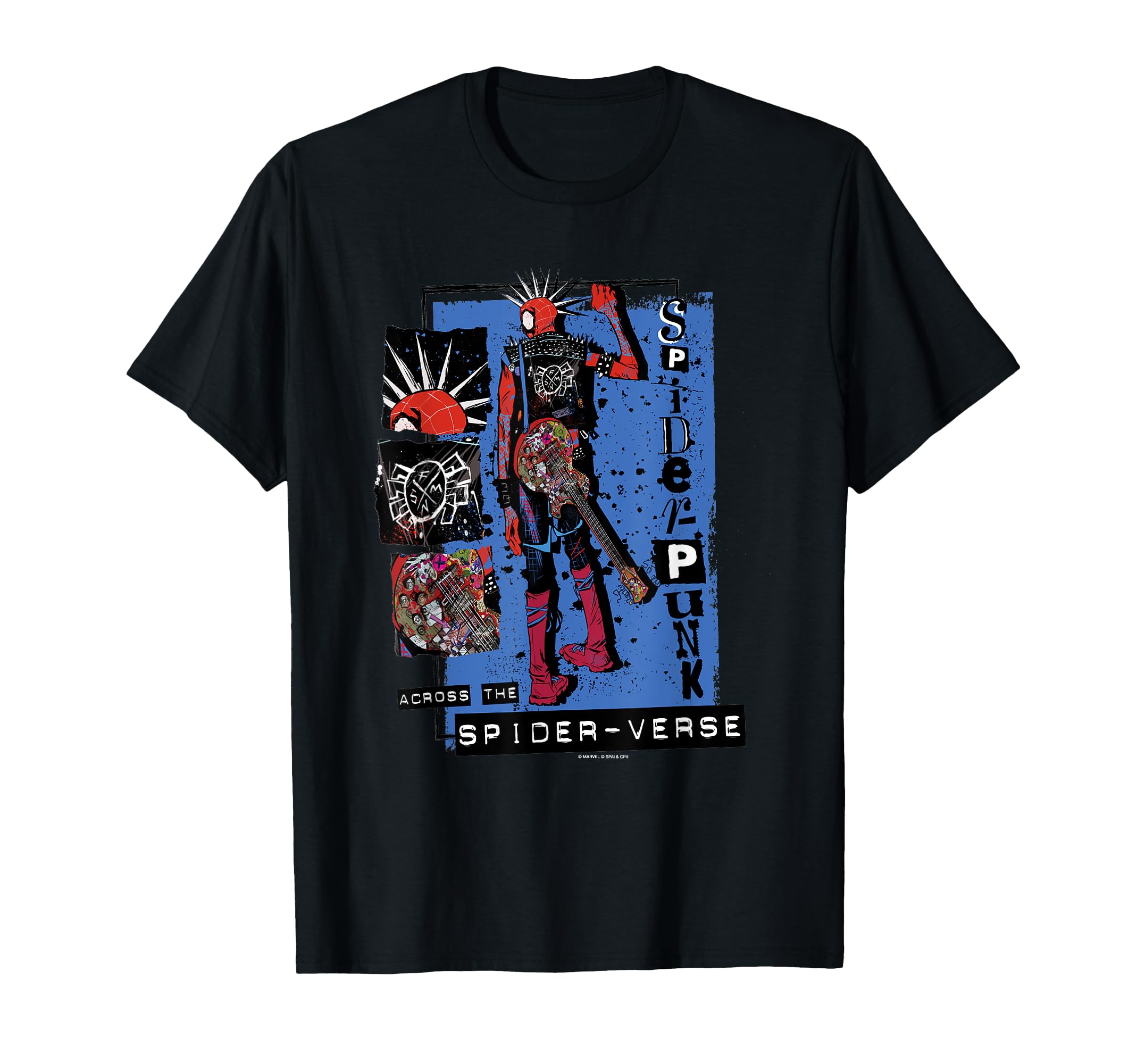 

Marvel s Spider-Man: Across the Spider-Verse Spider-Punk T-shirt