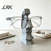Balcony Garden Decor Hand Carved Eyeglass Holder, 3D Printed Nose Shaped Stand, Unique Desk Ornament Decorative Display Rack, for Office And