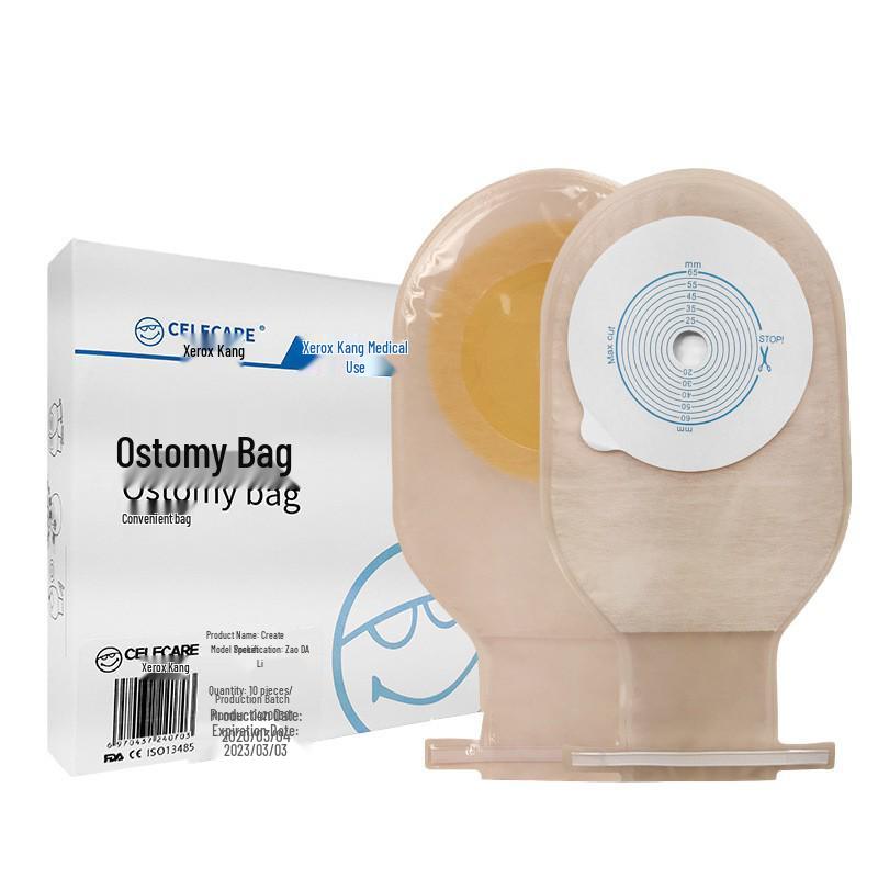 Xerox Kang A001 Ostomy Bag - Open-End Adhesive Fistula Anal Care Bag