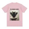 Limited Playboi Carti Funny Vamp Cat Meme Graphic T Shirt Men's Women 90s Vintage Hip Hop T Shirts 100% Cotton Oversized T-shirt