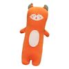 Cartoon Fox Puppy Long Throw Pillow Plush Toy Dinosaur Doll Girl Bed Sleeping Soothing Ragdoll Doll
