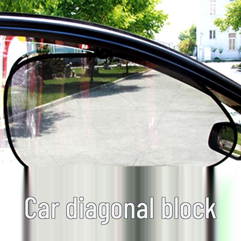 

Black Angled Mesh Triangular Car Sunshade