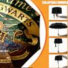 Custom Name Personalized Harry potter Print Umbrella, Auto Open Close, 8‑Rib Sturdy Frame, Commute Camping Hiking Use, Birthday Gift
