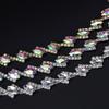 10Yards Rhinestone Chain Trim Shining Crystal Diamond Accessories DIY Craft Wedding Party Gift Decoration Diamond Metal Chain
