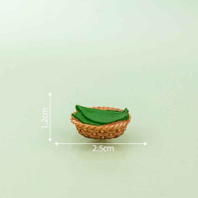Cute Micro-landscape Dragon Boat Festival Zongzi Little Pig FoodToys DecorationsGifts Accessoriesand Small Desktop Ornaments