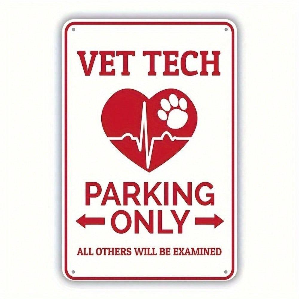 Vintage Iron Parking Sign Retro Man Cave Metal Wall Art Decor Garage Cafe Bar