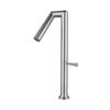 304 Stainless Steel Kitchen Sink Faucet Brush Nickel 360 Rotate Folding Kitchen Tap Deck Mount Cold Hot Water Sink Mixer Faucet