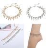 Crystal European Style Anklet Accessory With Tassel For Women Travel Gift
