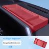For Toyota Highlander Car Interior Accessories Decoration Center Console Silicone Mat Door Armrest Pad  Interior Upgrade