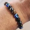 Stone Symbolic Bracelet for Women Men Rich Wealth Protection Confidence Beaded Bracelet Friendship Jewelry Birthday Gift