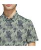 Adidas Golf Beyond the Course Gradient Graphic Short Sleeve Shirt for Navy Men, White/College