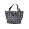 Vintage Zen Style  Tea Set Storage Bag, Large Capacity Waterproof Portable Travel Camping Organizer for Teapot Cups Accessories