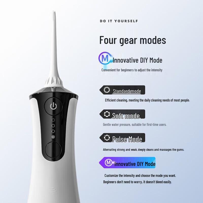 Byr M4 Portable Electric Water Flosser CN plug (adapter included)