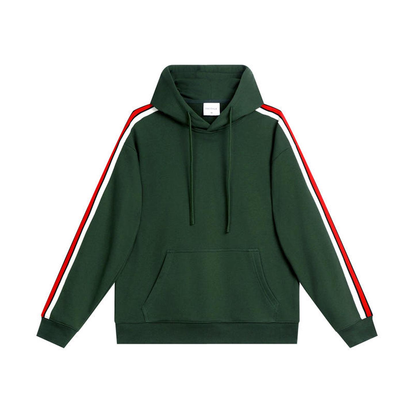 

Custom Embroidered Unisex Zipper Hoodie – Autumn Stand Collar Workwear Jacket S