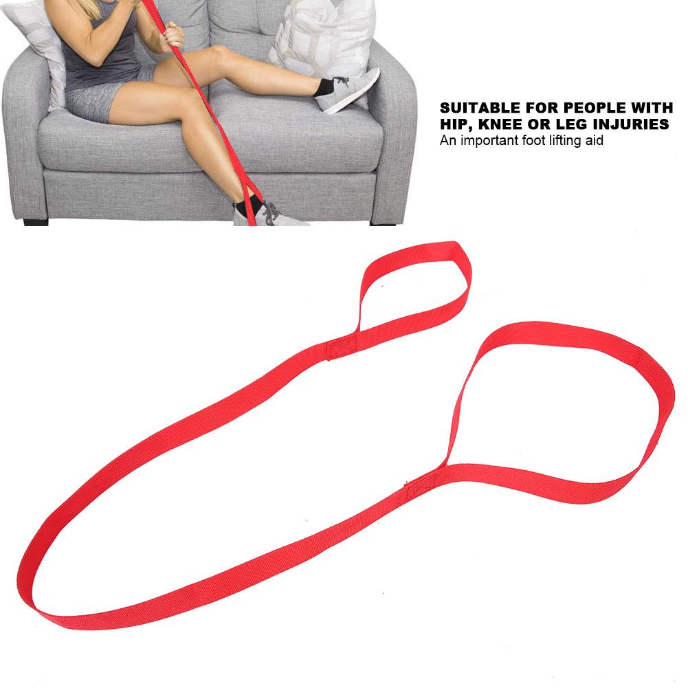 Portable Disabled Elderly Leg Lifting Strap Foot Lifting Device Leg Mobility Aid