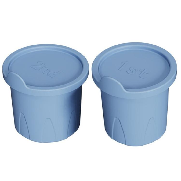 

Multifunctional Ice Tray Molds with Lid Practical Ice Molds for Entertaining синій