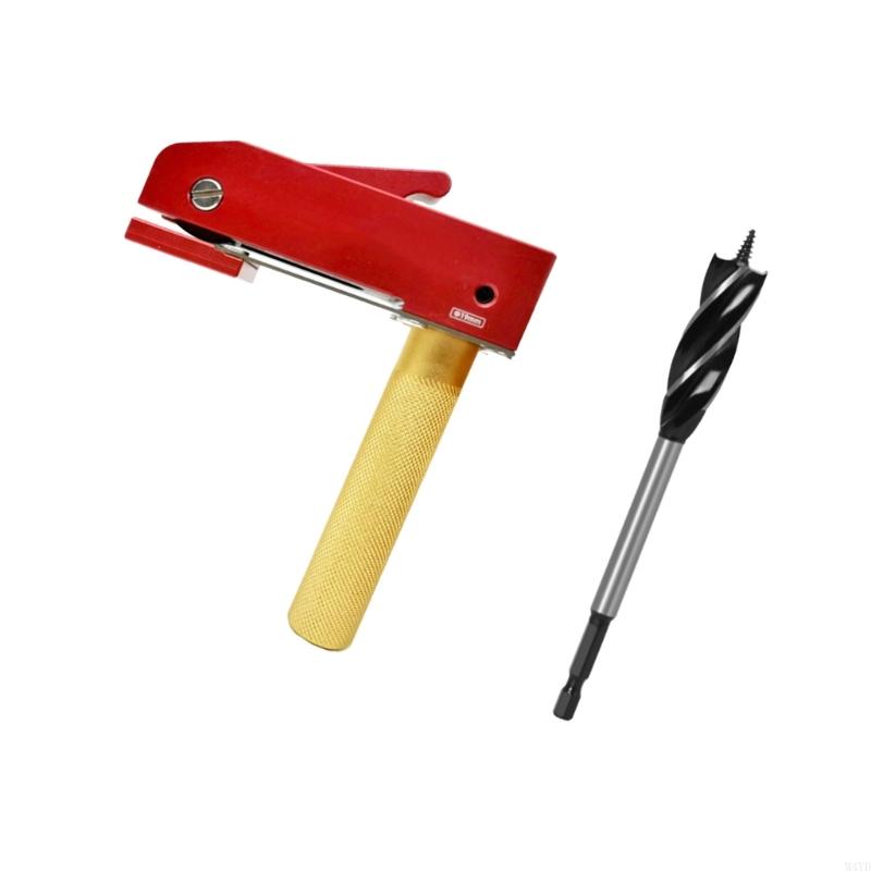 Ergonomic High Strength Aluminum Woodworking Workbench Press Clamp For Precise Materials Secure Holding And Crafting M4YD