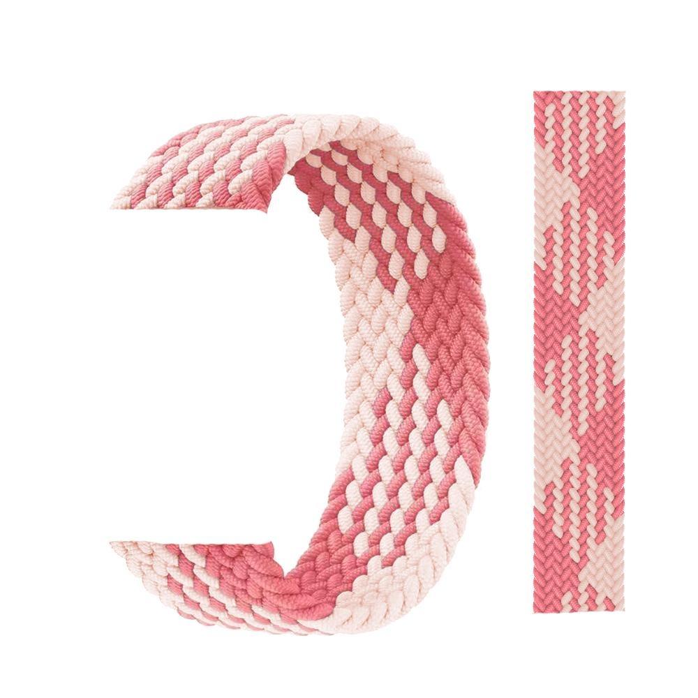 Elastic Braided Solo Loop Nylon Strap for Smart Watch Band Series 7 8 Ultra SE 6 49/45/41/44/40/38/42mm Series 3 4 Soft Nylon Breathable Belt Bracelet