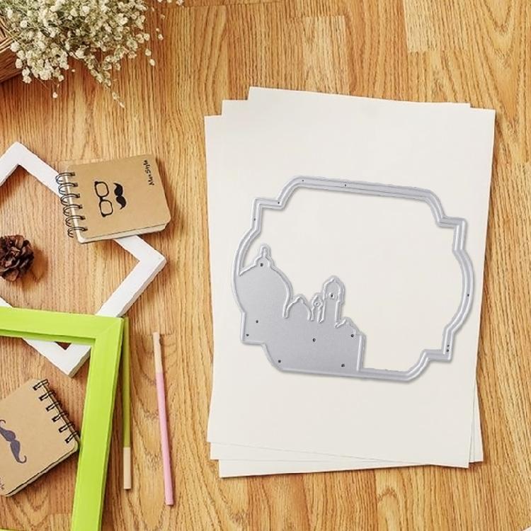 Temple Castle Metal Cutting Dies Card Embossing DIY Photo Album Template Mold