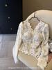 High-Grade Velvet Korean Style Lace Slimming Warm Autumn/Winter Top