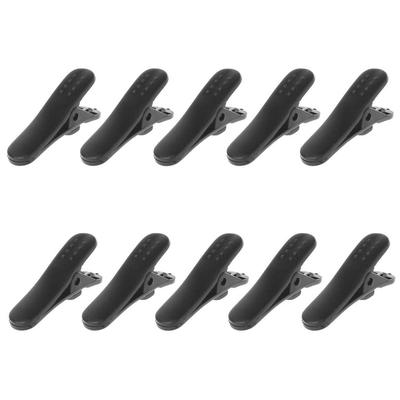 XSAJU Earphone Clips, 10-Pack, Cable Clips To Prevent Tangled Earphones, HeadphoneMicrophone Clips (Black, 10 Pieces)